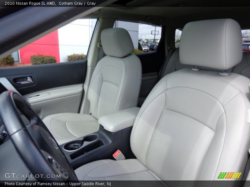 Gotham Gray / Gray 2010 Nissan Rogue SL AWD