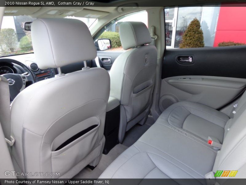 Gotham Gray / Gray 2010 Nissan Rogue SL AWD