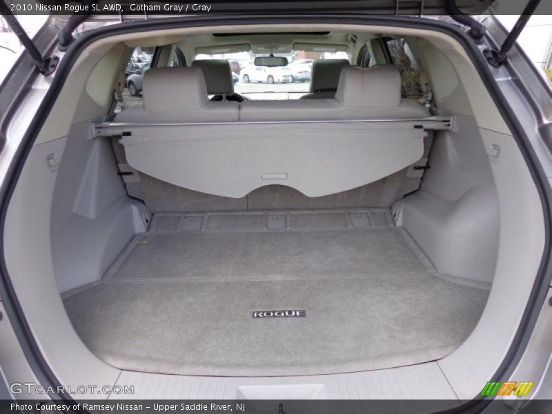 Gotham Gray / Gray 2010 Nissan Rogue SL AWD