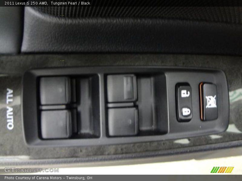 Tungsten Pearl / Black 2011 Lexus IS 250 AWD