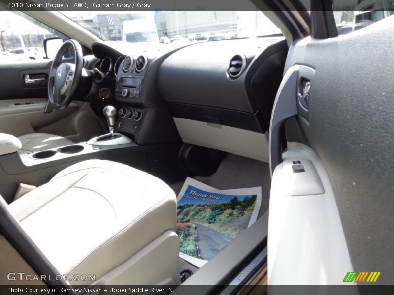 Gotham Gray / Gray 2010 Nissan Rogue SL AWD