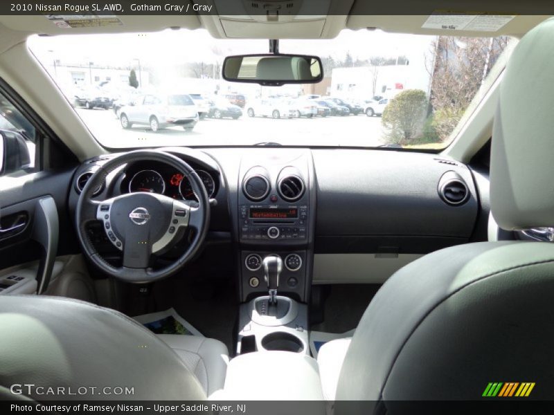 Gotham Gray / Gray 2010 Nissan Rogue SL AWD
