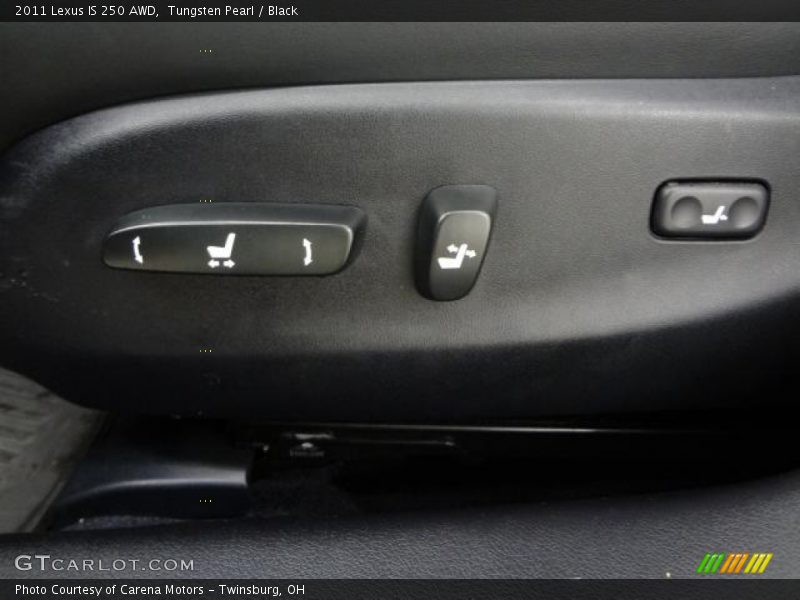 Tungsten Pearl / Black 2011 Lexus IS 250 AWD