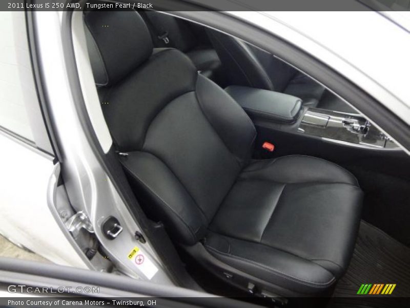 Tungsten Pearl / Black 2011 Lexus IS 250 AWD