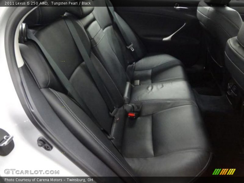 Tungsten Pearl / Black 2011 Lexus IS 250 AWD