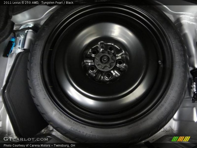 Tungsten Pearl / Black 2011 Lexus IS 250 AWD