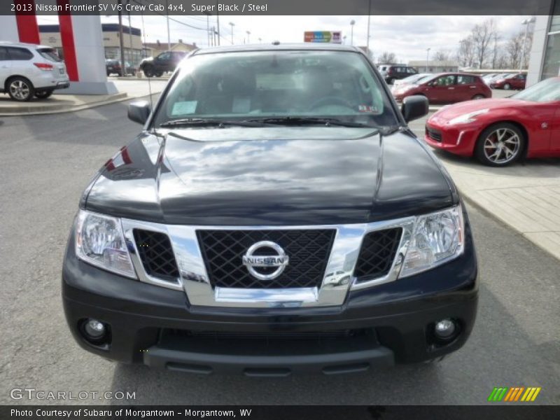 Super Black / Steel 2013 Nissan Frontier SV V6 Crew Cab 4x4