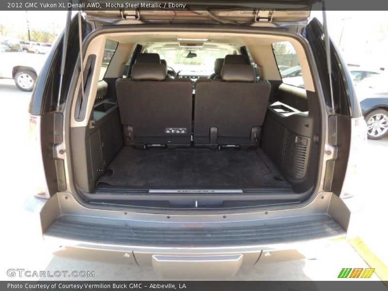 Mocha Steel Metallic / Ebony 2012 GMC Yukon XL Denali AWD