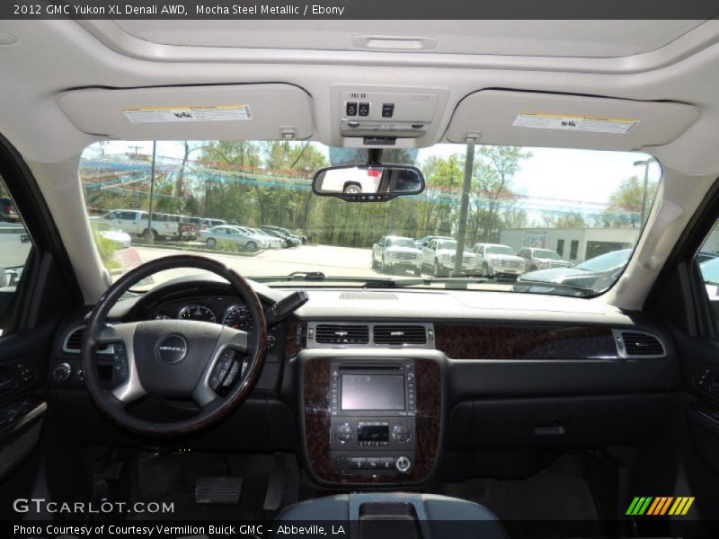 Mocha Steel Metallic / Ebony 2012 GMC Yukon XL Denali AWD