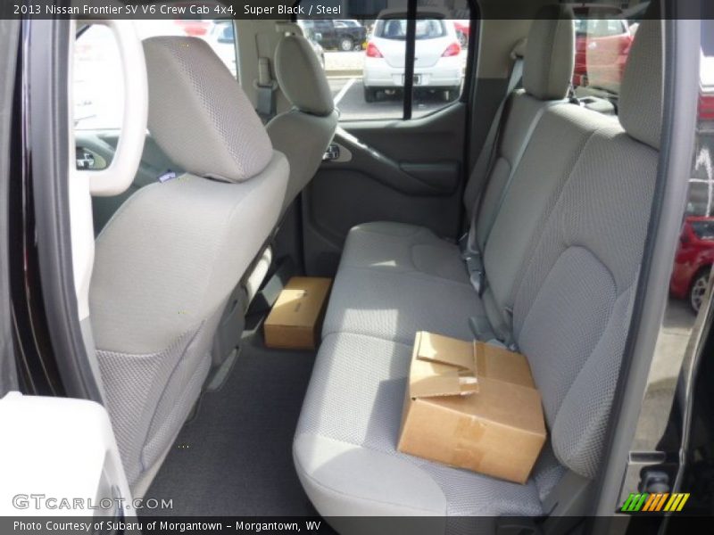 Super Black / Steel 2013 Nissan Frontier SV V6 Crew Cab 4x4