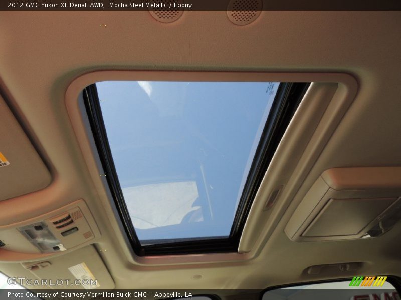 Mocha Steel Metallic / Ebony 2012 GMC Yukon XL Denali AWD