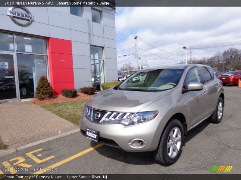 Saharan Stone Metallic / Beige 2010 Nissan Murano S AWD
