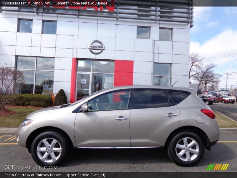 Saharan Stone Metallic / Beige 2010 Nissan Murano S AWD