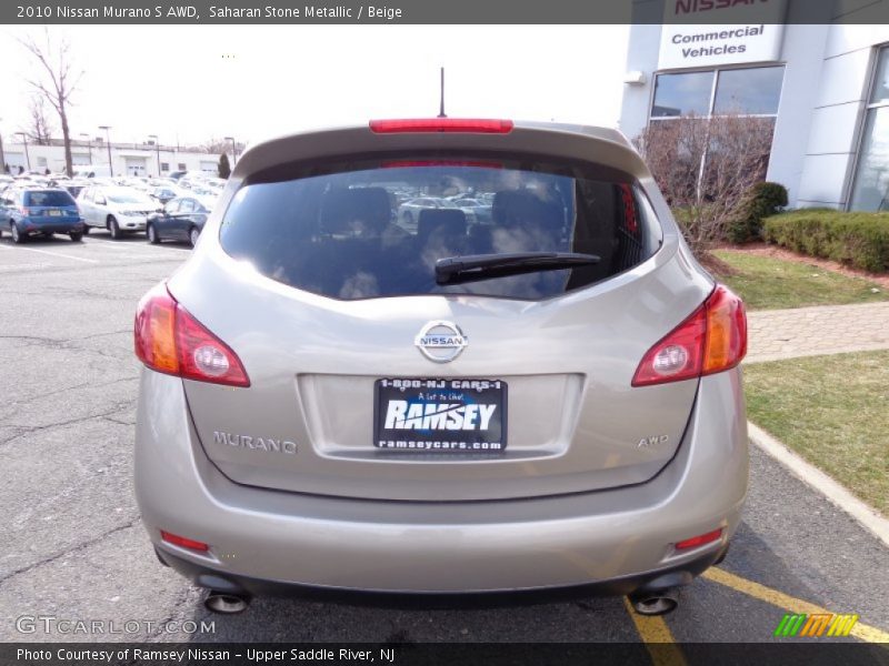 Saharan Stone Metallic / Beige 2010 Nissan Murano S AWD