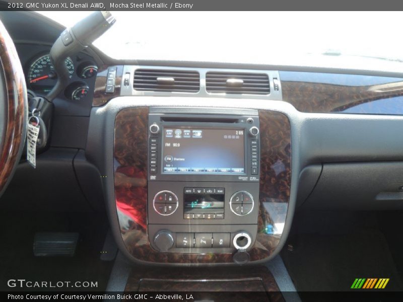 Mocha Steel Metallic / Ebony 2012 GMC Yukon XL Denali AWD