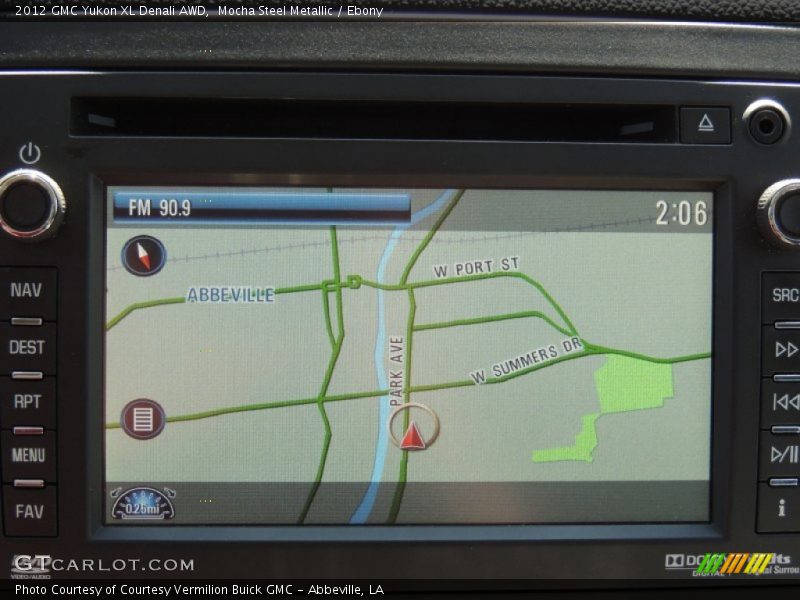 Mocha Steel Metallic / Ebony 2012 GMC Yukon XL Denali AWD