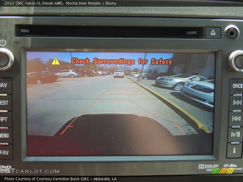 Mocha Steel Metallic / Ebony 2012 GMC Yukon XL Denali AWD