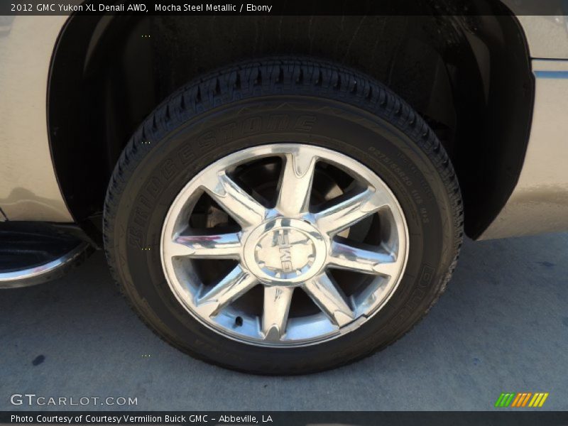 Mocha Steel Metallic / Ebony 2012 GMC Yukon XL Denali AWD