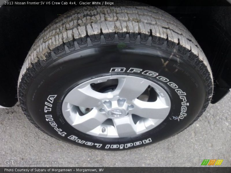  2013 Frontier SV V6 Crew Cab 4x4 Wheel