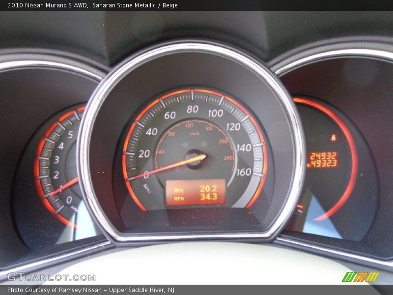 Saharan Stone Metallic / Beige 2010 Nissan Murano S AWD