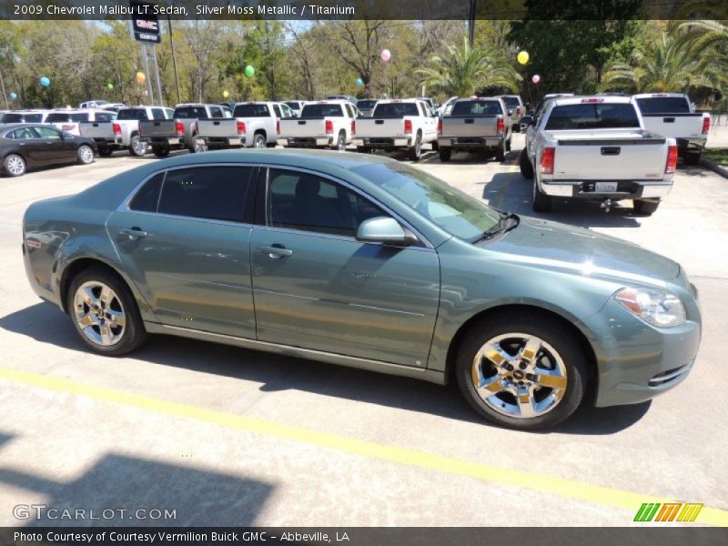  2009 Malibu LT Sedan Silver Moss Metallic