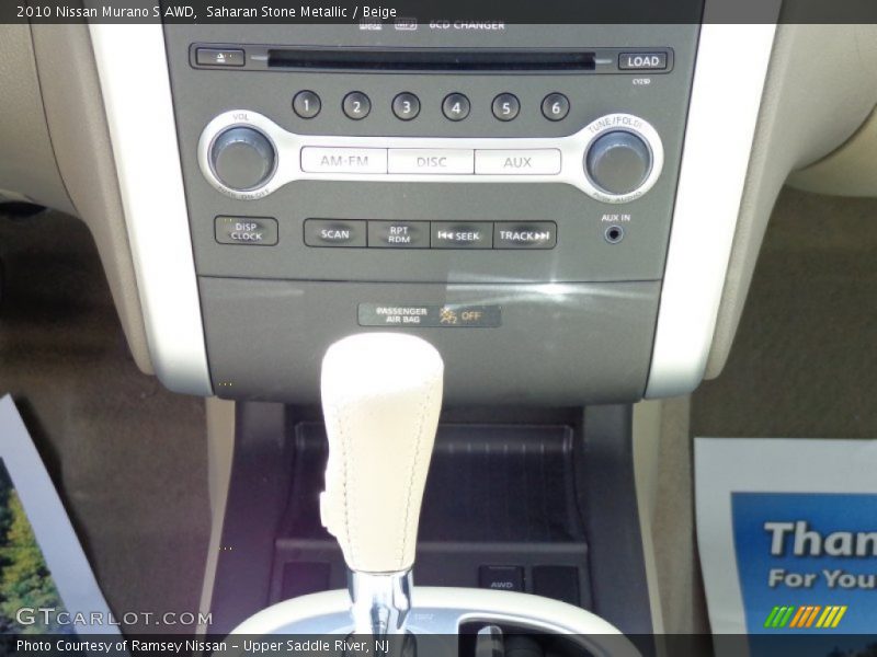 Saharan Stone Metallic / Beige 2010 Nissan Murano S AWD