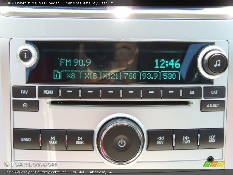 Audio System of 2009 Malibu LT Sedan