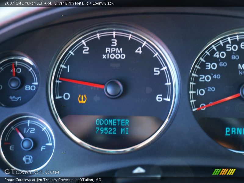 Silver Birch Metallic / Ebony Black 2007 GMC Yukon SLT 4x4