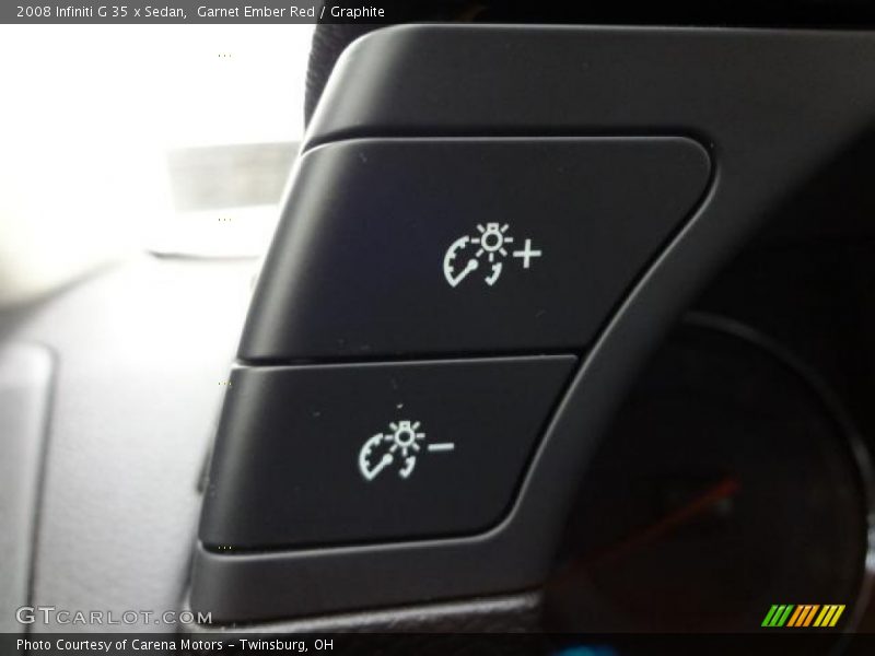 Garnet Ember Red / Graphite 2008 Infiniti G 35 x Sedan
