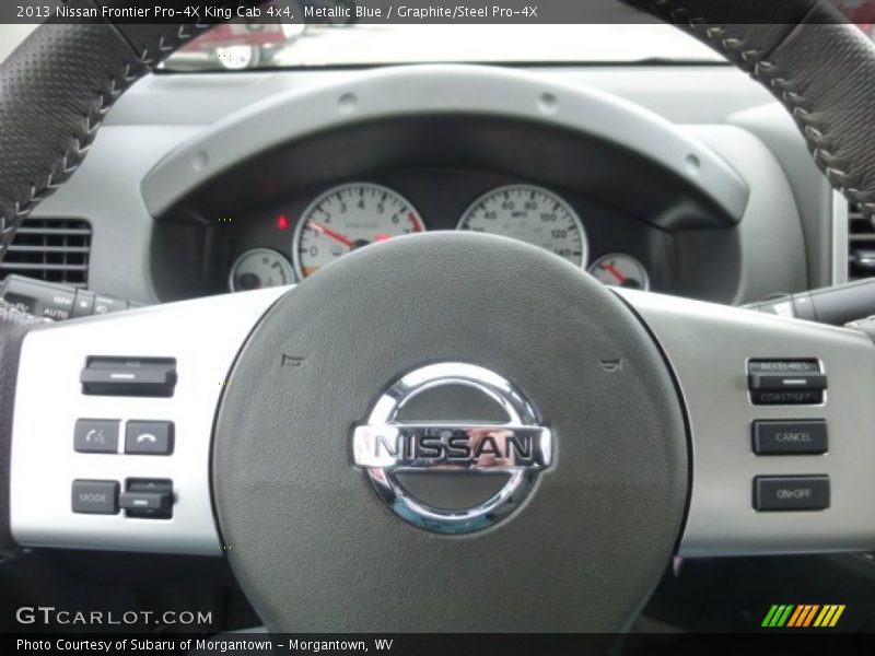  2013 Frontier Pro-4X King Cab 4x4 Steering Wheel
