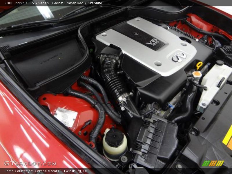 Garnet Ember Red / Graphite 2008 Infiniti G 35 x Sedan