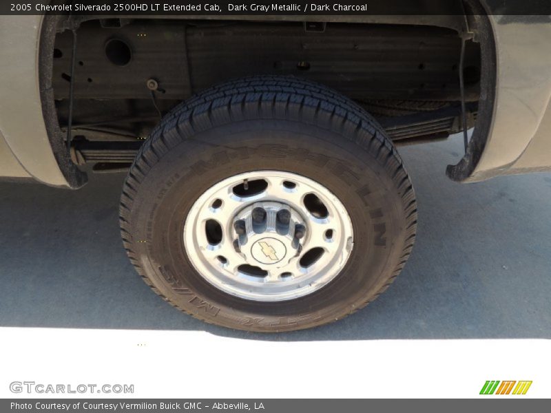 Dark Gray Metallic / Dark Charcoal 2005 Chevrolet Silverado 2500HD LT Extended Cab