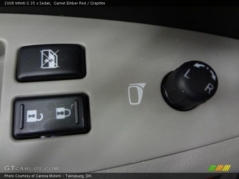 Garnet Ember Red / Graphite 2008 Infiniti G 35 x Sedan