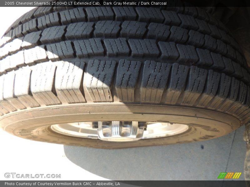 Dark Gray Metallic / Dark Charcoal 2005 Chevrolet Silverado 2500HD LT Extended Cab
