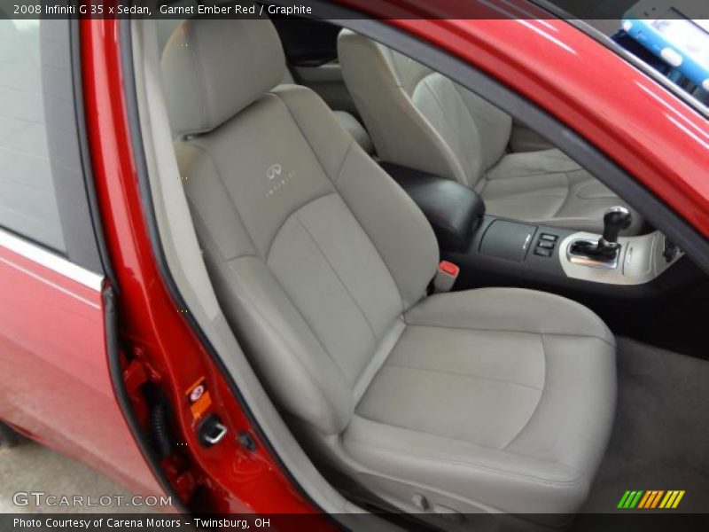 Garnet Ember Red / Graphite 2008 Infiniti G 35 x Sedan