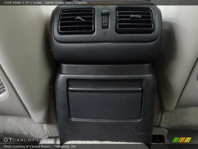 Garnet Ember Red / Graphite 2008 Infiniti G 35 x Sedan
