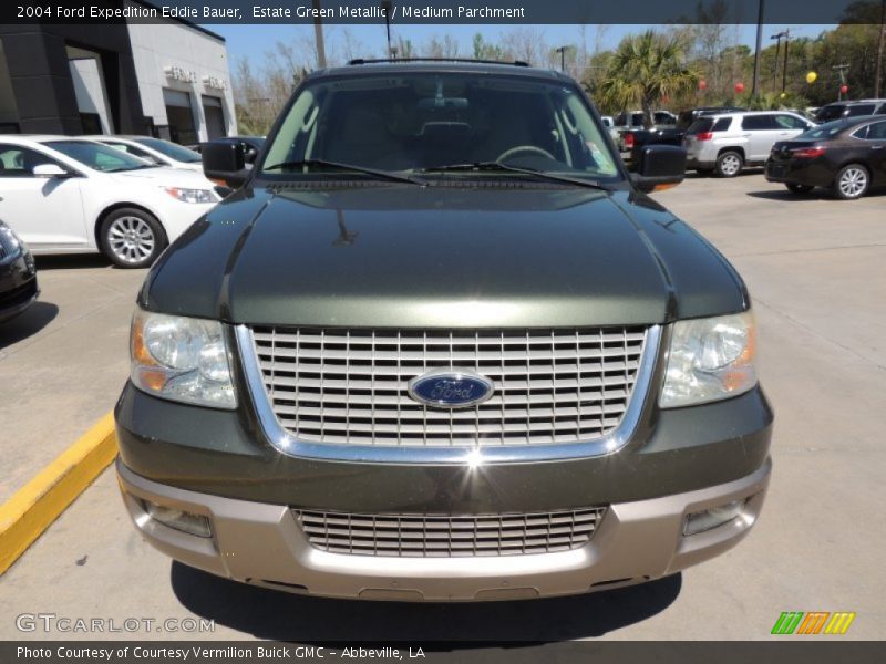 Estate Green Metallic / Medium Parchment 2004 Ford Expedition Eddie Bauer