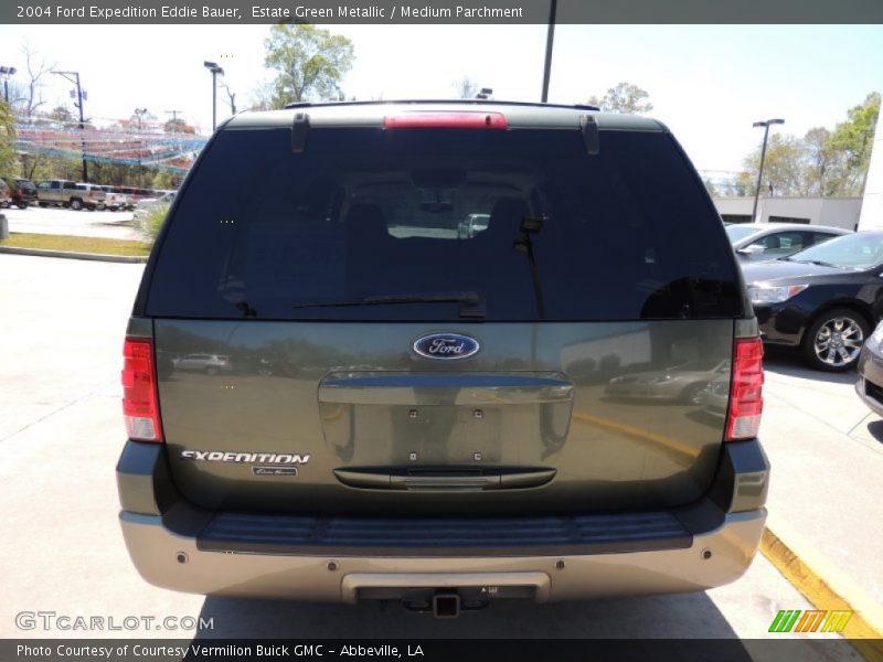 Estate Green Metallic / Medium Parchment 2004 Ford Expedition Eddie Bauer