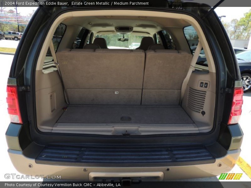 Estate Green Metallic / Medium Parchment 2004 Ford Expedition Eddie Bauer