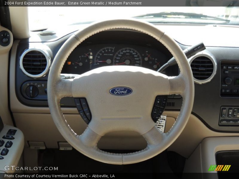 Estate Green Metallic / Medium Parchment 2004 Ford Expedition Eddie Bauer