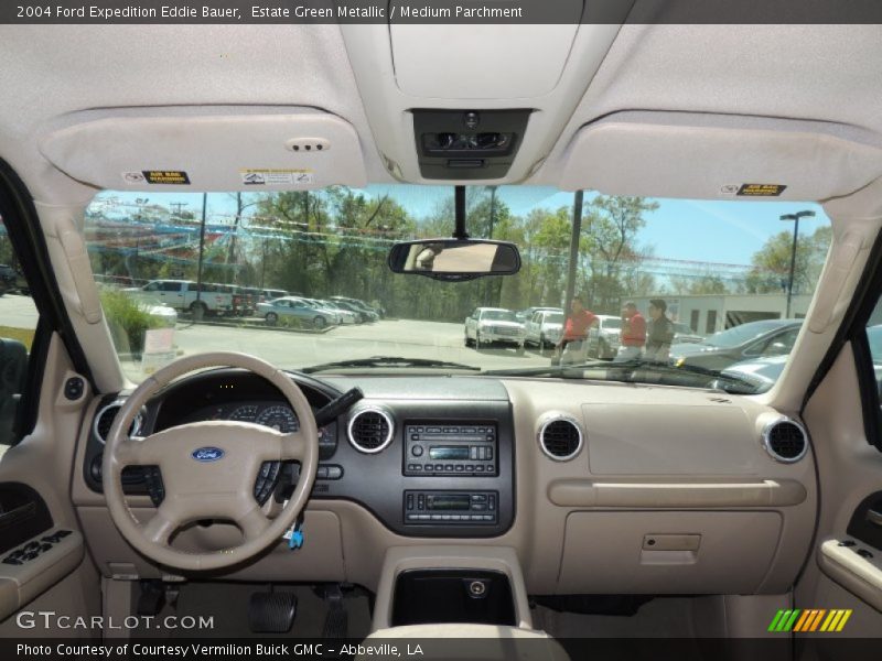 Estate Green Metallic / Medium Parchment 2004 Ford Expedition Eddie Bauer