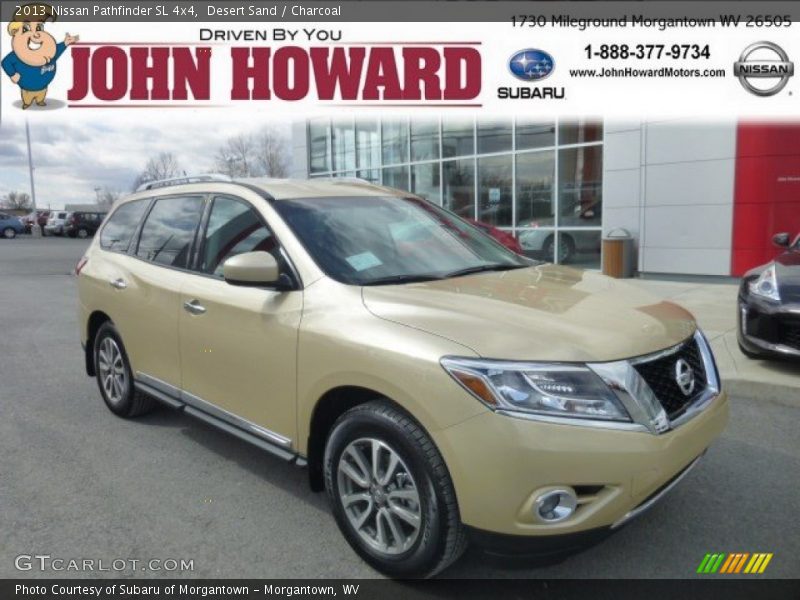 Desert Sand / Charcoal 2013 Nissan Pathfinder SL 4x4