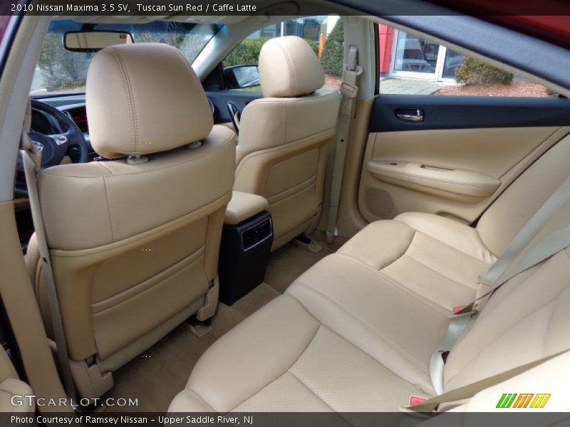 Tuscan Sun Red / Caffe Latte 2010 Nissan Maxima 3.5 SV