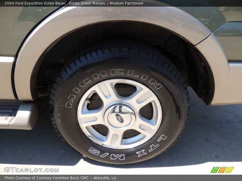 Estate Green Metallic / Medium Parchment 2004 Ford Expedition Eddie Bauer