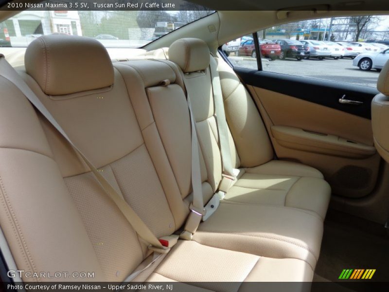 Tuscan Sun Red / Caffe Latte 2010 Nissan Maxima 3.5 SV