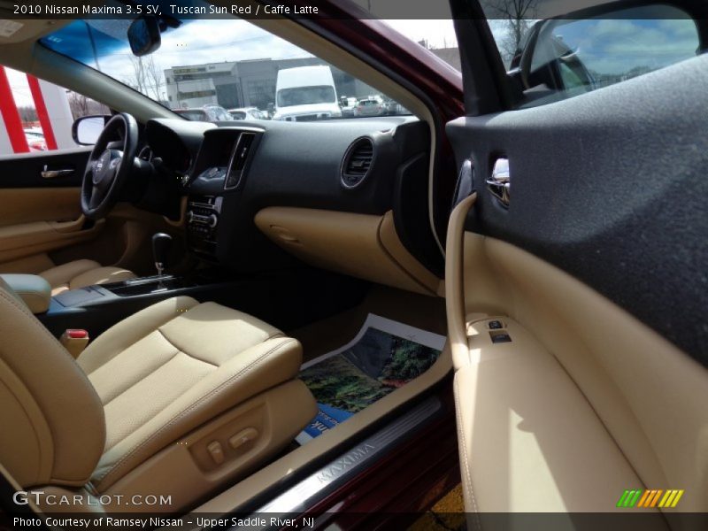 Tuscan Sun Red / Caffe Latte 2010 Nissan Maxima 3.5 SV