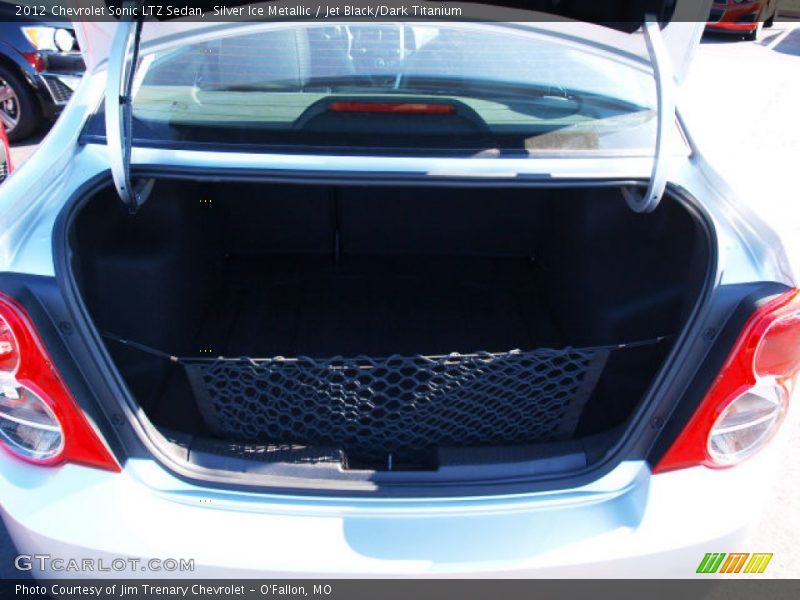 Silver Ice Metallic / Jet Black/Dark Titanium 2012 Chevrolet Sonic LTZ Sedan