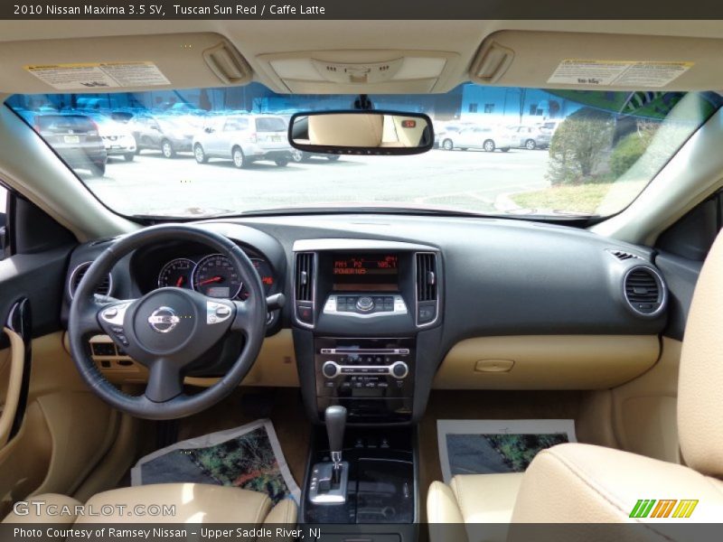 Tuscan Sun Red / Caffe Latte 2010 Nissan Maxima 3.5 SV