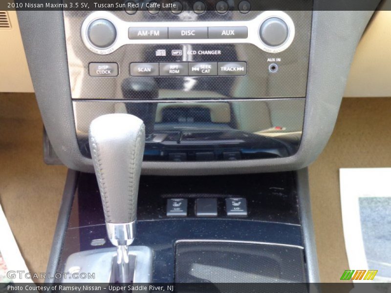 Tuscan Sun Red / Caffe Latte 2010 Nissan Maxima 3.5 SV
