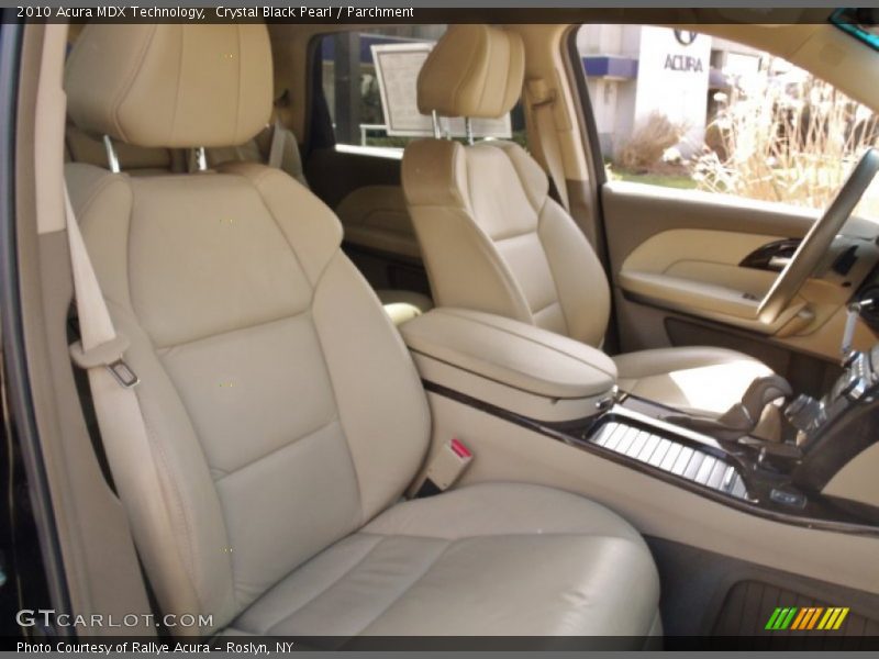 Crystal Black Pearl / Parchment 2010 Acura MDX Technology